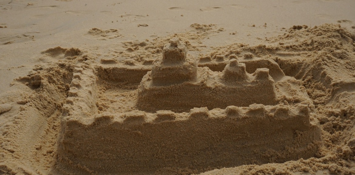 sand castle | Better Beach Rentals